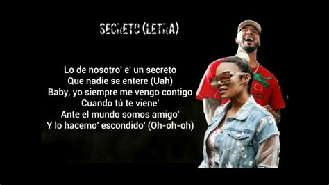 Anuel Aa Karol G Secreto Letra Lyrics Youtube