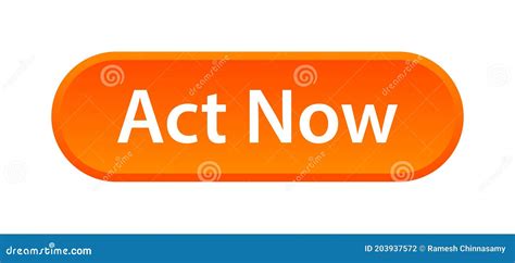 Act Now Button Stock Vector Illustration Of Click Help