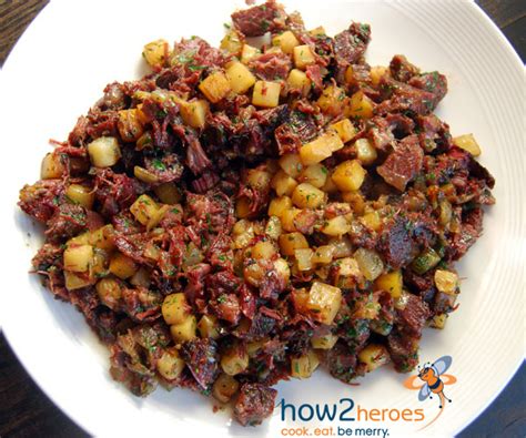 Other variations include barbecued beef brisket, prime rib, braised beef short ribs, pulled pork, chorizo, and even roasted chicken or duck. Corned Beef Hash - BeeftalkSA