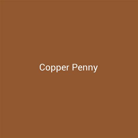 29ga Copper Penny A Metallic Paint System By Bridger Steel