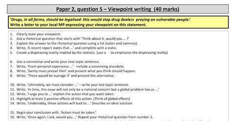 english language paper  question  examples grade  english language paper   model answer