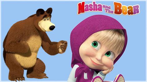 Masha And The Bear Маша и Медведь Disney Princess Dress Up Compilation Youtube
