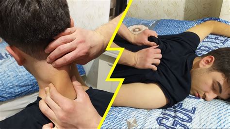 The Worlds Most Relaxing Neck And Back Massage Leg Massage