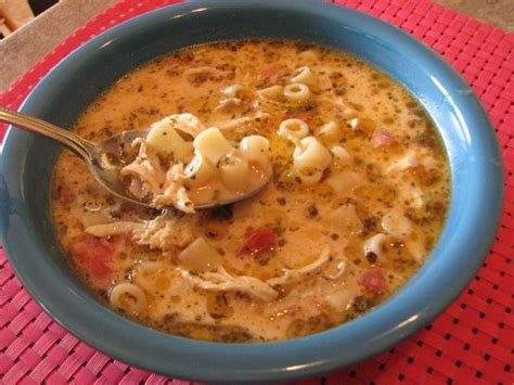 The pioneer woman chicken spaghetti made lighter simple nourished living. Creamy Italian Chicken Noodle Soup - | Creamy italian ...
