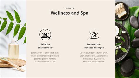 Spa Powerpoint Template Design Pack Of 6 Pleasant Slides