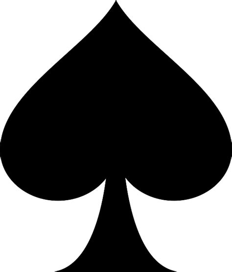 Spade Card Shape · Free vector graphic on Pixabay Download 28,000+ royalty free spades vector images.