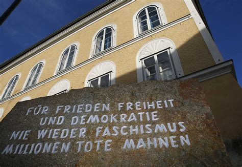 Hitlers Childhood Home To Be Seized To Stop It Becoming Nazi Shrine