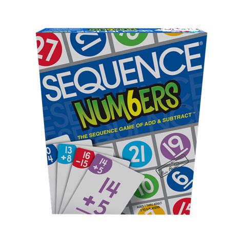 Jax Sequence Numbers Board Game The Sequence Game Of Add And Subtract