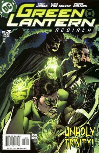 Timeline Comics Green Lantern Rebirth Dc
