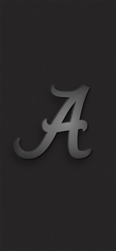 Alabama Crimson Tide Football logo iPhone wallpaper | Alabama crimson tide logo, Alabama crimson 