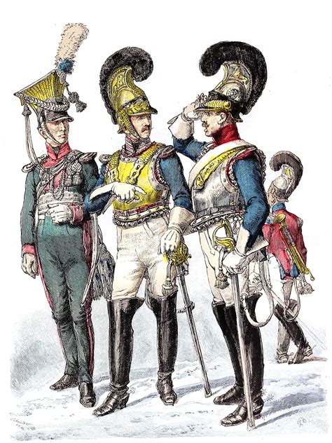 Bavarian Military Uhlan Garde Du Corps Cuirassier Trumpeter