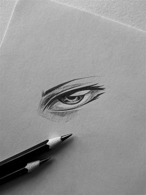 Sharingan Eyes Sketch Rnaruto