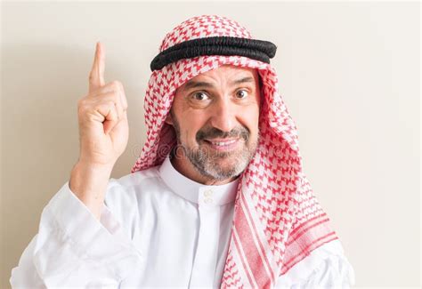 Arab Saudi Emirates Businessman Posing Smiling Standing Stock Image Image Of Emirates Arab