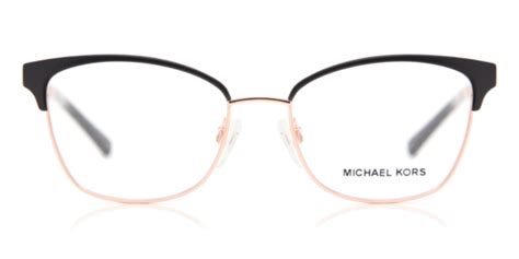 michael kors mk3012 adrianna iv 1113 eyeglasses in matte black rose gold smartbuyglasses usa