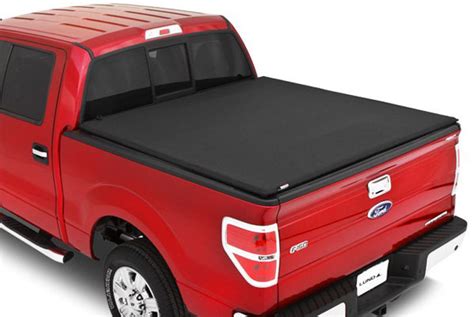 Lund® Ford F 150 2005 2014 Genesis Elite™ Tri Fold Tonneau Cover 55 Bed