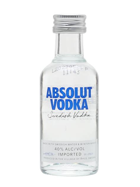 Absolut Vodka Bottles