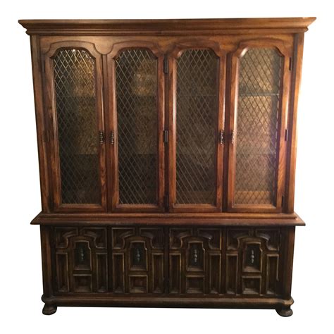 Stanley Furniture China Cabinet | Chairish