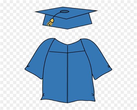 Free Graduation Cap And Gown Clipart Ryan Fritzs Coloring Pages