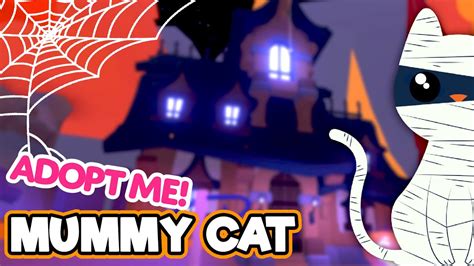 Mummy Cat Pet Confirmed 🎃 First Halloween Adopt Me Pet Roblox Youtube