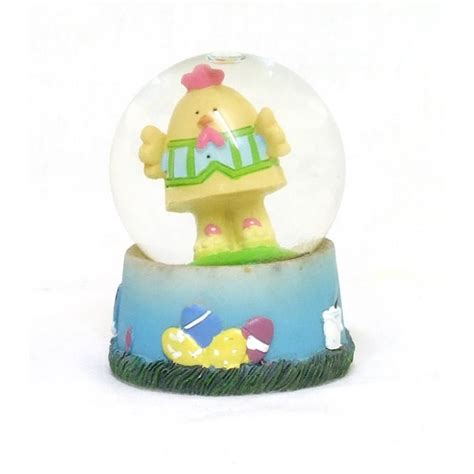 Gisela Graham Snow Globe 82039 Easter Chick Ts From Ahernes Of