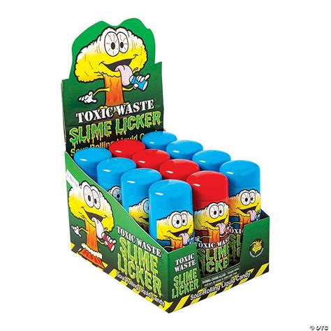 If your little one is a fan of sour candy, they'll love toxic waste slime licker sour liquid candy! Toxic Waste ® Slime Licker ® Sour Liquid Candy Containers ...