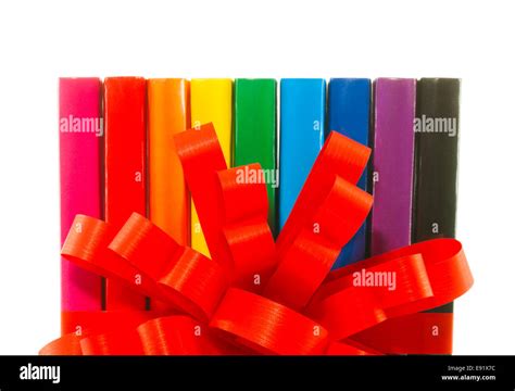 Colorful Book Spines Hi Res Stock Photography And Images Alamy