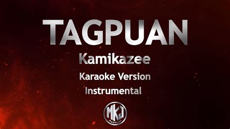 Tagpuan Kamikazee Karaoke Version Instrumental Makyljay Youtube