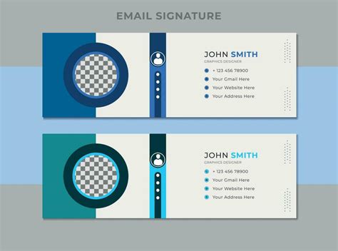 Corporate Template Design Cover Or Email Signature Template Mail Banner