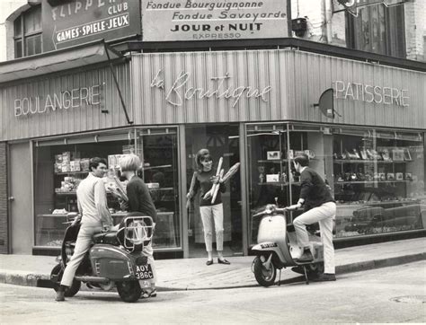 28 fascinating black and white photos of lambretta adverts from the 1950s and 1960s ~ vintage