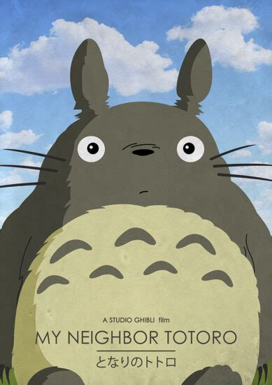 Plymouth Graphic Designer Jon Glanville Studio Ghibli Fan Posters