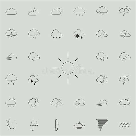 Sign Sunny Weather Icon Detailed Set Of Weather Icons Premium Quality