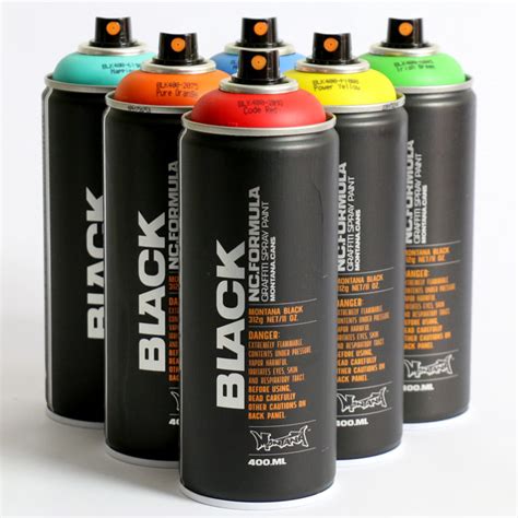 Art Primo Montana Starter Pack 6 Can Spray Paint Packs