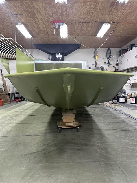 Aluminum Poling Skiff With Surface Drive Dedicated To The Smallest Of