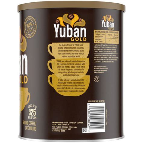 Yuban Gold Coffee 46 Oz Costco Food Database