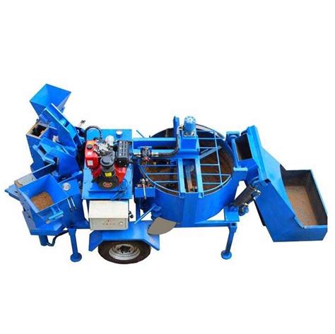 M7m1 Twins Mobile Movable Interlocking Compressed Earth Block Making
