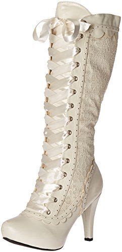 414 mary ribbon lace up 4″ heel boot by ellie shoes large sizes 3 colors crossdress boutique