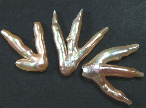 Chicken Feet Keshi Pearls High Luster 37cts Pf385 Jewellerydesign