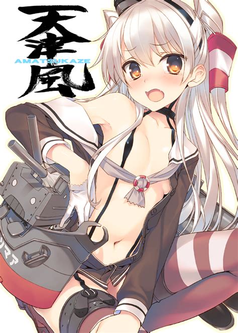 Amatsukaze And Rensouhou Kun Kantai Collection Drawn By Tatamito