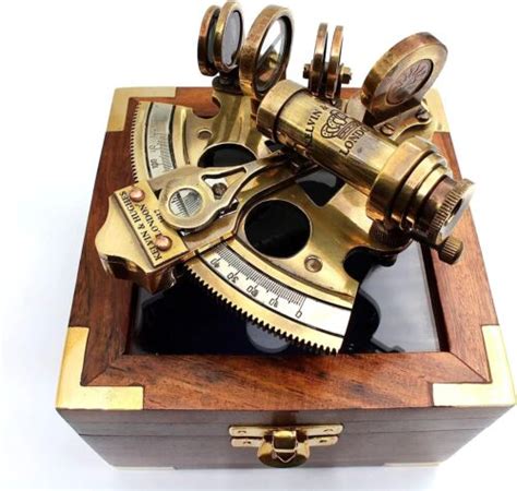 nautical bronze sextant solid brass ship astrolabe navigation instrument t ebay