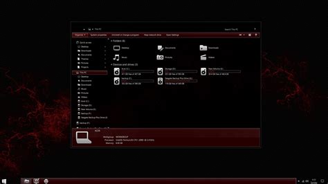 The Red Theme For Windows 10 Anniversary Update