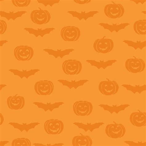Halloween Seamless Pattern Holiday Ornamental Background With B 588767