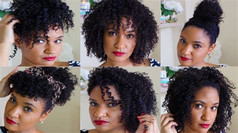 As a adult, i think they're such a fun, stylish way to express yourself. 7 Quick and Easy Hairstyles for Natural Hair - YouTube