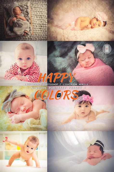 These presets are part of our angelic newborn lightroom presets collection. Lightroom Presets NEWBORN Mobile Presets, Baby Preset ...