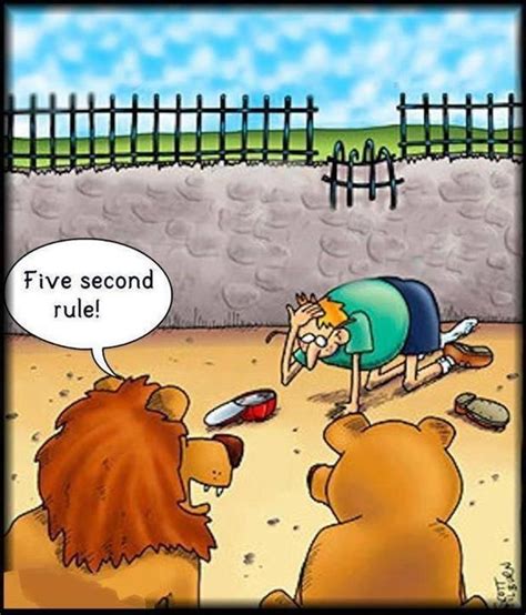 5 Second Rule Funny And Funny Pictures Funny Cartoons Five Second