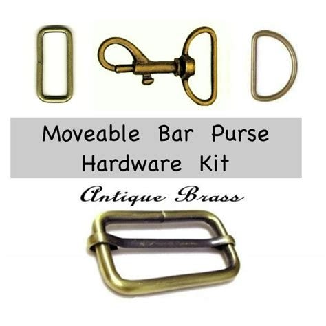 1 Set 1 12 Metal Handbag Purse Hardware Kit