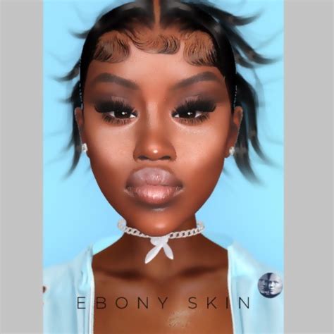 Second Life Marketplace Ebony Skin Updated With Body Skin