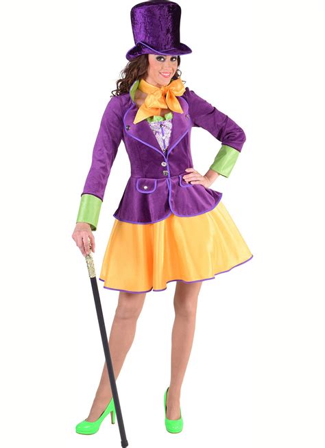 Female Willy Wonka Entertainers Costume Sizes 6 22 Women