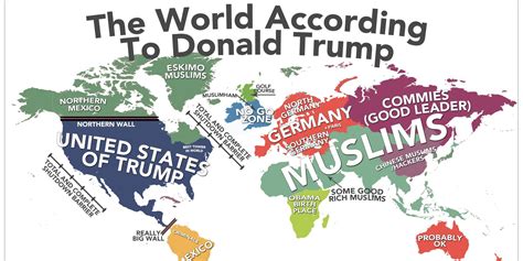 Map Of The World According To Donald Trump | HuffPost UK