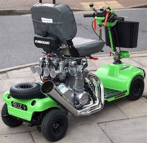 Kawasaki Mobility Scooter Rweirdwheels