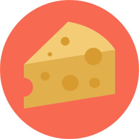 Cheese Icon Flat - Icon Shop - Download free icons for commercial use png image